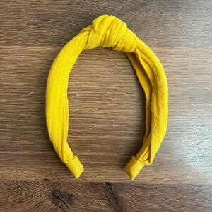 💛 FREE Elegant Mustard Yellow Headband w/ Knot 💛